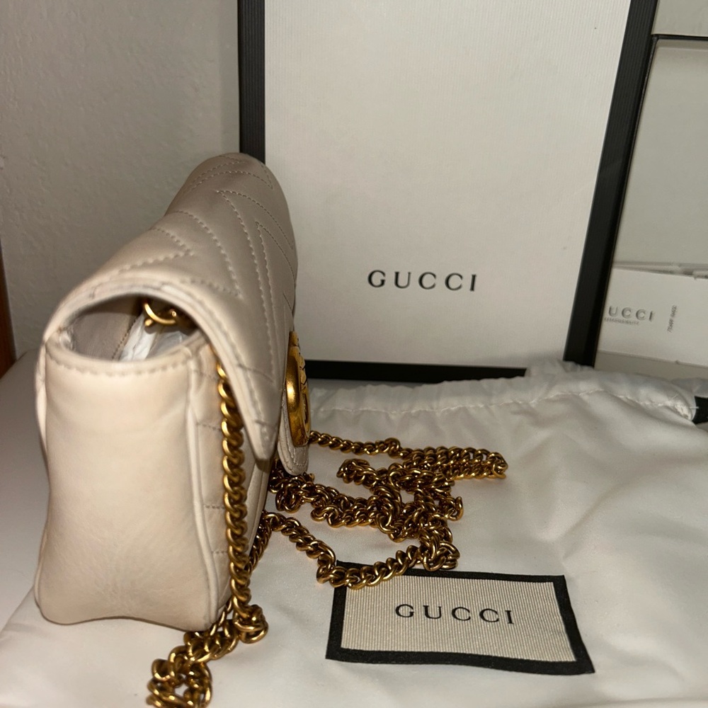 Gucci Marmont leather bag, box 2 dust bags - Picture 8 of 16